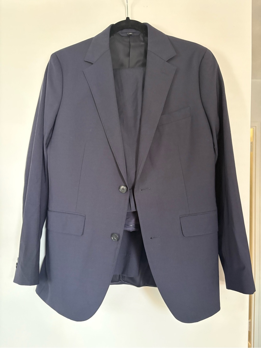 Bonobos Men's Dark Navy Two-Button Suit
